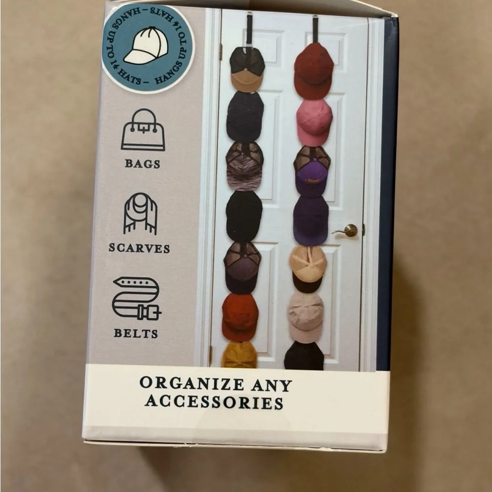 Core Home Over the Door Hat Organizer - 14 Hats